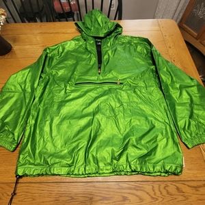 Lime green mens Jordan pullover jacket 2x